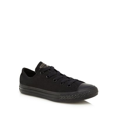 Converse Boys' black 'All Star' casual shoes